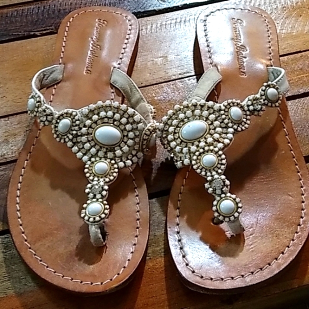 TOMMY BAHAMA BLING SANDLES